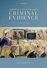Kartonierter Einband Roberts & Zuckerman's Criminal Evidence von Paul Roberts, Adrian Zuckerman