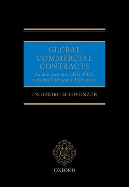 Livre Relié Global Commercial Contracts de Ingeborg Schwenzer