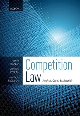 Kartonierter Einband Competition Law von Ioannis Lianos, Valentine Korah, Paolo Siciliani