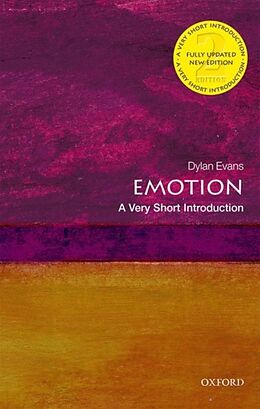 Kartonierter Einband Emotion: A Very Short Introduction von Dylan Evans