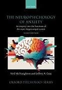 Livre Relié The Neuropsychology of Anxiety de Neil McNaughton, Jeffrey A. Gray