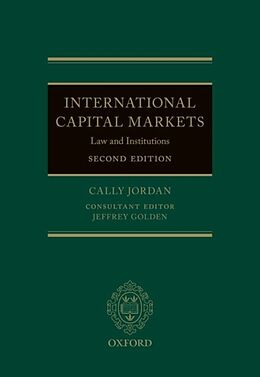 Livre Relié International Capital Markets de Cally Jordan