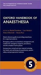Loseblatt Oxford Handbook of Anaesthesia von Rachel (Consultant Anaesthetist, Consult Freedman