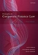 Livre Relié Principles of Corporate Finance Law de Eilís Ferran, Elizabeth Howell, Felix Steffek