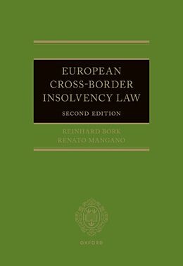 Livre Relié European Cross-Border Insolvency Law de Reinhard Bork, Renato Mangano