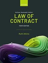 Couverture cartonnée Koffman, Macdonald & Atkins' Law of Contract de Ruth Atkins