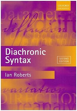 Couverture cartonnée Diachronic Syntax de Ian Roberts