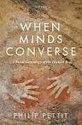 Livre Relié When Minds Converse de 