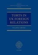 Livre Relié Torts in UK Foreign Relations de Ugljea Grui