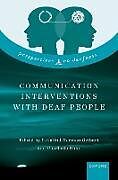 Livre Relié Communication Interventions with Deaf People de 