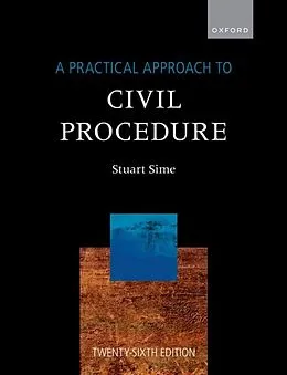 E-Book (epub) Practical Approach to Civil Procedure von Stuart Sime