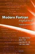 Fester Einband Modern Fortran Explained von Michael Metcalf, John Reid, Malcolm Cohen