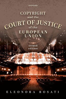 eBook (pdf) Copyright and the Court of Justice of the European Union de Eleonora Rosati