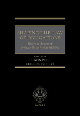 eBook (epub) Shaping the Law of Obligations de 