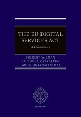Fester Einband The EU Digital Services Act von Folkert Wilman, Saulius Lukas KalÄda, Paul-John Loewenthal