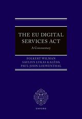 eBook (pdf) The EU Digital Services Act de Folkert Wilman, Saulius Lukas Kaleda, Paul-John Loewenthal