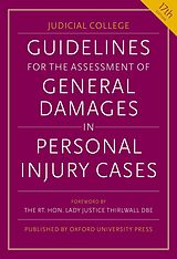 E-Book (epub) Guidelines for the Assessment of General Damages in Personal Injury Cases von Judicial College