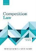 Couverture cartonnée Competition Law de Richard Whish, David Bailey
