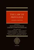 E-Book (pdf) The Law of Privilege von Bankim Thanki, Adam Sher, Nik Yeo