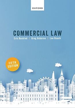 Couverture cartonnée Commercial Law de Lee Roach, Eric Baskind, Greg Osborne