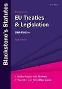 Couverture cartonnée Blackstone's EU Treaties & Legislation de Nigel Foster