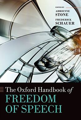 Couverture cartonnée The Oxford Handbook of Freedom of Speech de Stone Schauer