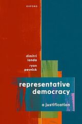 Couverture cartonnée Representative Democracy de Dimitri Landa, Ryan Pevnick