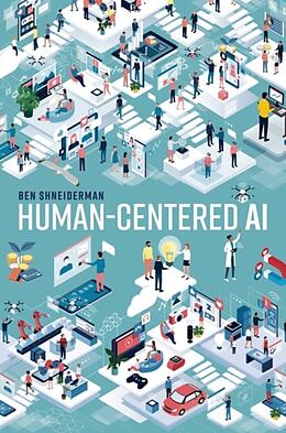 Couverture cartonnée Human-Centered AI de Ben Shneiderman