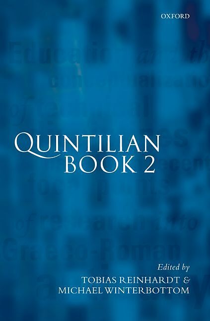 Quintilian Institutio Oratoria Book 2