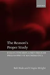 Kartonierter Einband The Reason's Proper Study von Hale Bob, Crispin Wright