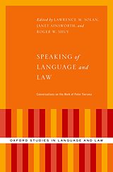 eBook (pdf) Speaking of Language and Law de 