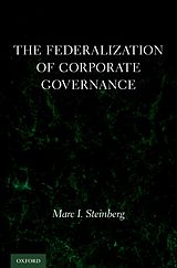 eBook (pdf) The Federalization of Corporate Governance de Marc I. Steinberg