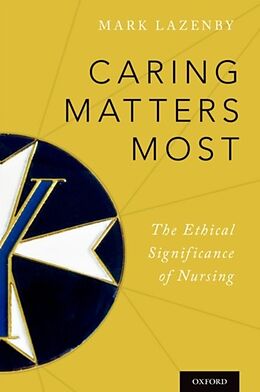 Couverture cartonnée CARING MATTERS MOST P de Mark Lazenby