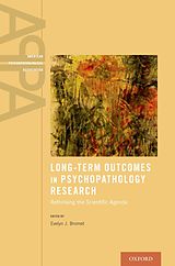 eBook (epub) Long-Term Outcomes in Psychopathology Research de 