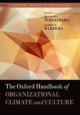 E-Book (epub) The Oxford Handbook of Organizational Climate and Culture von Karen M. Barbera