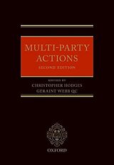 Livre Relié Multi-Party Actions de Christopher (Professor of Justice Systems, Hodges