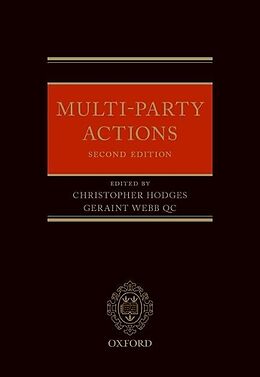 Livre Relié Multi-Party Actions de Christopher (Professor of Justice Systems, Hodges