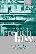 Kartonierter Einband Principles of French Law von John Bell, Sophie Boyron, Simon Whittaker