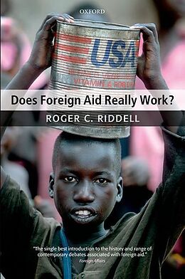 Couverture cartonnée DOES FOREIGN AID REALLY WORK P de Riddell