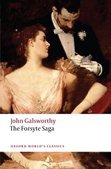 Couverture cartonnée The Forsyte Saga de John Galsworthy