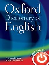 Livre Relié Oxford Dictionary of English de Oxford Languages