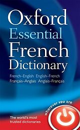 Livre de poche French Esential Dictionary de Oxford Languages