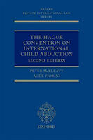 Livre Relié The Hague Convention on International Child Abduction de Peter McEleavy, Aude Fiorini