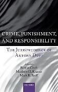 Livre Relié Crime, Punishment, and Responsibility de Rowan Kramer, Matthew H. Reiff, Mark R. Cruft