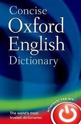 Fester Einband Concise Oxford English Dictionary von Oxford Languages