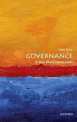 Couverture cartonnée Governance: A Very Short Introduction de Mark Bevir