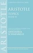 Couverture cartonnée Aristotle: Topics Book VI de 