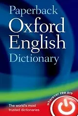 Kartonierter Einband Paperback Oxford English Dictionary von Oxford Languages