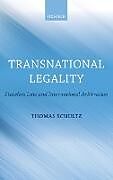 Livre Relié Transnational Legality de Thomas Schultz