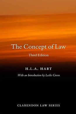 Couverture cartonnée The Concept of Law de HLA Hart